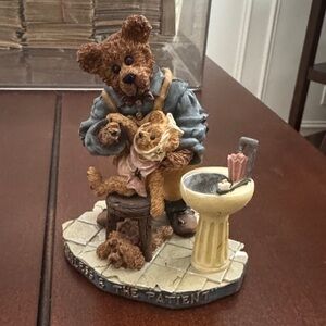 Bear Figurine with Dentist Theme